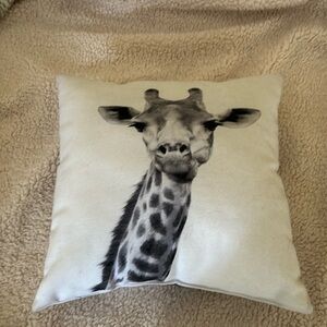 Giraffe Throw Pillow